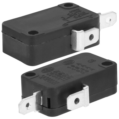 10Pcs Microwave Oven Door Part Normally Open Switch Durable Black