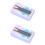200Pcs Nail Art Extension Forms Paper Stickers Multi Color for DIY Use 7