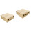 2 Pcs Vintage Style Wooden Storage Box For Gift Packing 5
