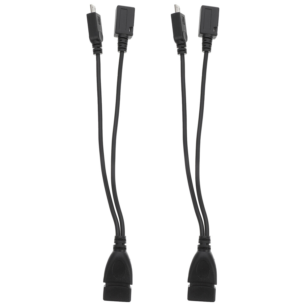 4 Pcs Micro Usb Male To Standard Usb Female Conversion Cable 3621544974571