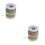 2 Rolls Elastic Beading Cord Craft Thread Stretch For Jewelry Making 6