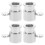 20Pcs Home Use Iron Bbq Sleeve Silver Practical Grill Accessories 3