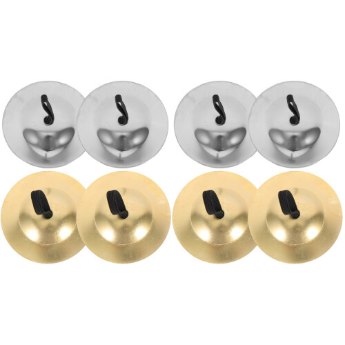 2 Pcs Belly Dancer Accessories Cymbal Percussion Kids Instrument 1