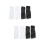 4Pairs Decorative Fingerless Gloves Polyester Ripped Gothic Style 8