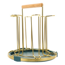 Set Of 2 Cup Drying Rack Holder Water Draining Tidy