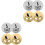 2 Pcs Belly Dancer Accessories Cymbal Percussion Kids Instrument 3