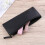 2Pcs Black PU Pencil Bag Multifunctional Pen Organizer 8