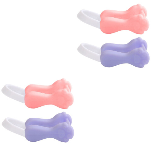 4Pcs Nose Up Clips for Home Use Silicone Nose Corrector Lifting Device 2