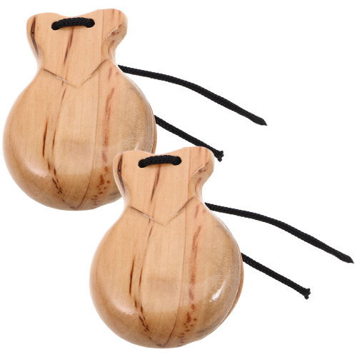 4Pièces Bois Beige Pour Musical Enfants