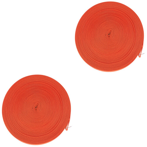 2 Rolls Stretch Laces Thick Elastic For Sewing Diy Band Shoes Strap 2