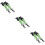 6pcs Firefighter Glove Holder Strap Safety Glove Fixing Accessory Lightweight Tool For Guards And Construction Workers 10