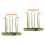 Set Of 2 Cup Drying Rack Holder Water Draining Tidy 4