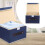 3 Count Boxes For Clothes Storage Wardrobe Organiser Closet Organizer 10