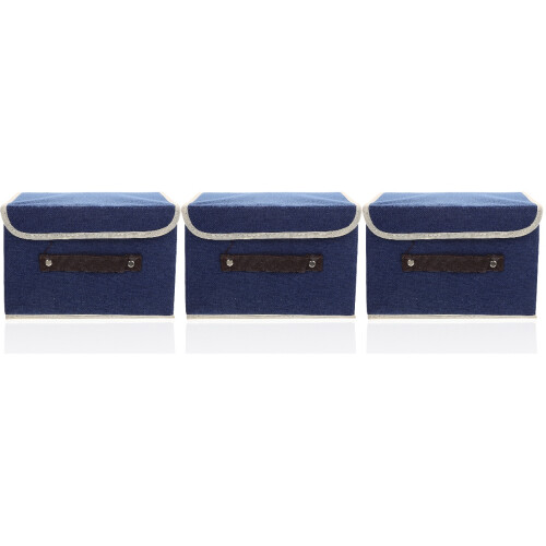 3 Count Boxes For Clothes Storage Wardrobe Organiser Closet Organizer 2