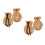 4Pièces Bois Beige Pour Musical Enfants 7