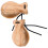 4Pièces Bois Beige Pour Musical Enfants 2