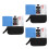 3Pcs Aluminum Pin Vise Hand Drill Set Assorted Colors Adjustable Chuck 8