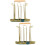 Set Of 2 Cup Drying Rack Holder Water Draining Tidy 7