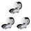 3pcs Shower Caddy Suction Cup Wall Mount Shower Head Holder Easy Install No Drill 2