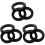 9 Pcs Record Wheel Rubber Ring Drive Belt Clean 4