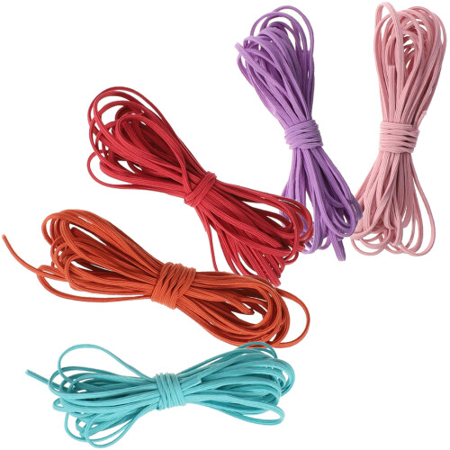 20 Pcs Elastic Thread Rubber Band Korean Version Accessories