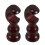 6Pcs Solid Wood Curtain Rod Brackets Brown Wall Mount Hardware Set 1