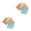 300Pcs Craft Paper Handmade DIY Use Pearlescent Assorted Color 6