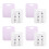 8 Pcs Shirt Board PP Clothes Folder for T-Shirt Storage 6