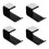 4Pcs Durable Acrylic Headphone Hanger Wall Mounted Gaming Headset Rack 10