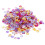1 Pack 4mm Sequin Beads Loose Applique Plastic 7
