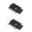 2 Pcs Hub Chassis Fan Board Pbt 5