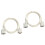 Cable White Straight For Daily Use 2pcs 150x4x0.39in 4