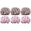 6 Pcs Creative Bathing Hats Housework Hats Simple Sleeping Hats 4