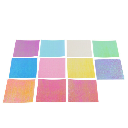 300Pcs Craft Paper Handmade DIY Use Pearlescent Assorted Color 2