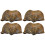 4 Pcs  Brachiopod Paleontology Fun Science Ornaments Teaching Props 2