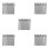 500Pcs Black Disposable Lipstick Wands Soft Bristle Makeup Applicators 10