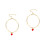 2 Pack Anklet For Women Decorative Bracelets Adjustable Heart Chain 4