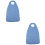 2pcs Bread Crumbs Water Proof Man 6