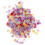 1 Pack 4mm Sequin Beads Loose Applique Plastic 8