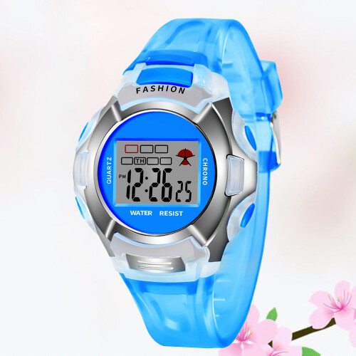 3Pcs Kids Waterproof Electronic Watch With Luminous Feature 1