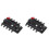 2 Pcs Hub Chassis Fan Board Pbt 2