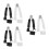6Pcs Guitar String Winder Cutter Pin Puller Assorted Color Repair Kit 8