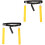 2pcs Model Car Display Case Scale Toy Car Storage Box Sturdy Plastic Organizer Window Toy Storage 3