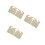 6Pcs Wood Bed Rail Hook Plates for Solid Wood Bed Assorted Colors 9
