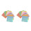 300Pcs Craft Paper Handmade DIY Use Pearlescent Assorted Color 4