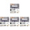 4Sets Snaps and Fasteners Kit Durable Metal Buttons for DIY 4