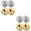 2 Pcs Belly Dancer Accessories Cymbal Percussion Kids Instrument 6