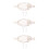 3Sets Beige Cotton Rope Hanging Fruit Organizer for Kitchen Use 6