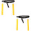 2pcs Model Car Display Case Scale Toy Car Storage Box Sturdy Plastic Organizer Window Toy Storage 5
