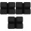 3 Pcs Bench Press Assistant Home Abdominal loss Exerciser Black 3